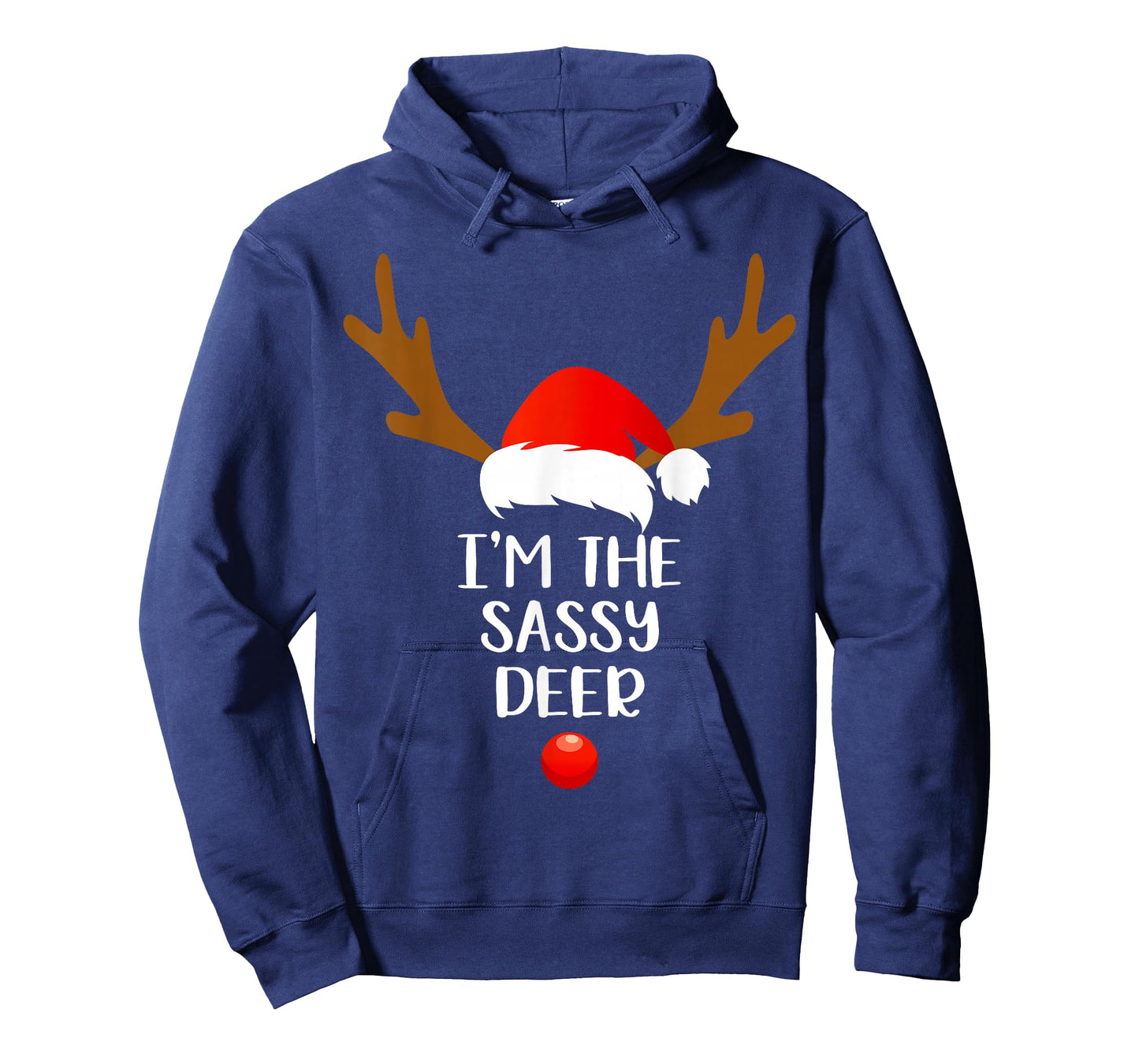 I'm The Sassy Deer Matching Family Group Gift Fun Christmas T-Shirt