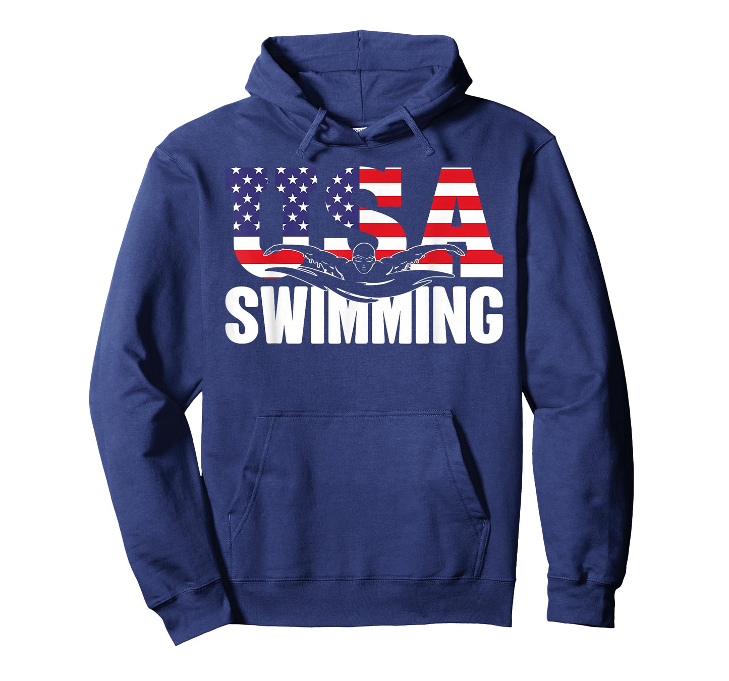 Swimming - US American Flag - Water, Swimmer & Swim T-Shirt