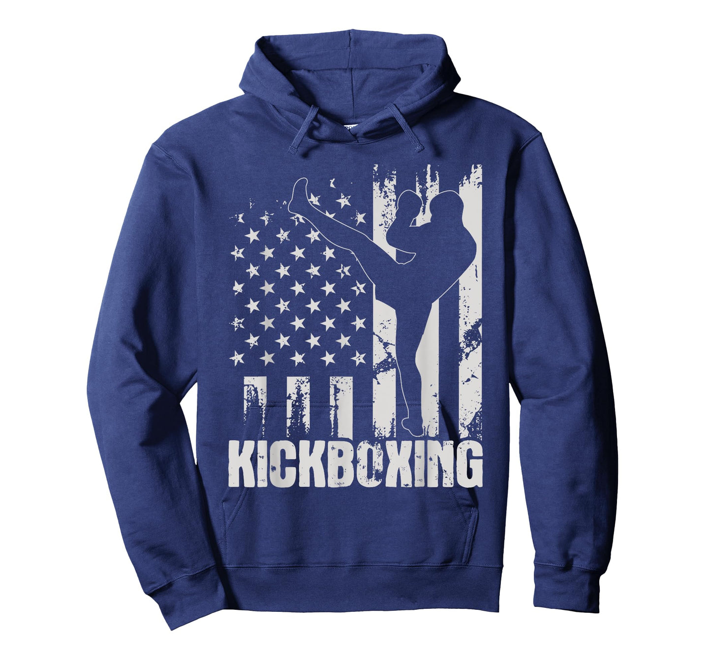 Kickboxing - USA American Flag Kickboxer Combat Self Defense Women Kids Men T-Shirt