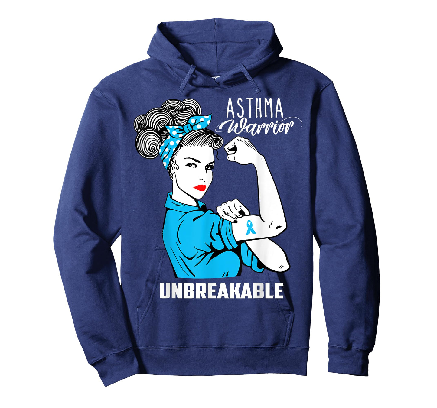 Asthma Warrior Unbreakable Shirt Asthma Awareness Gift T-Shirt