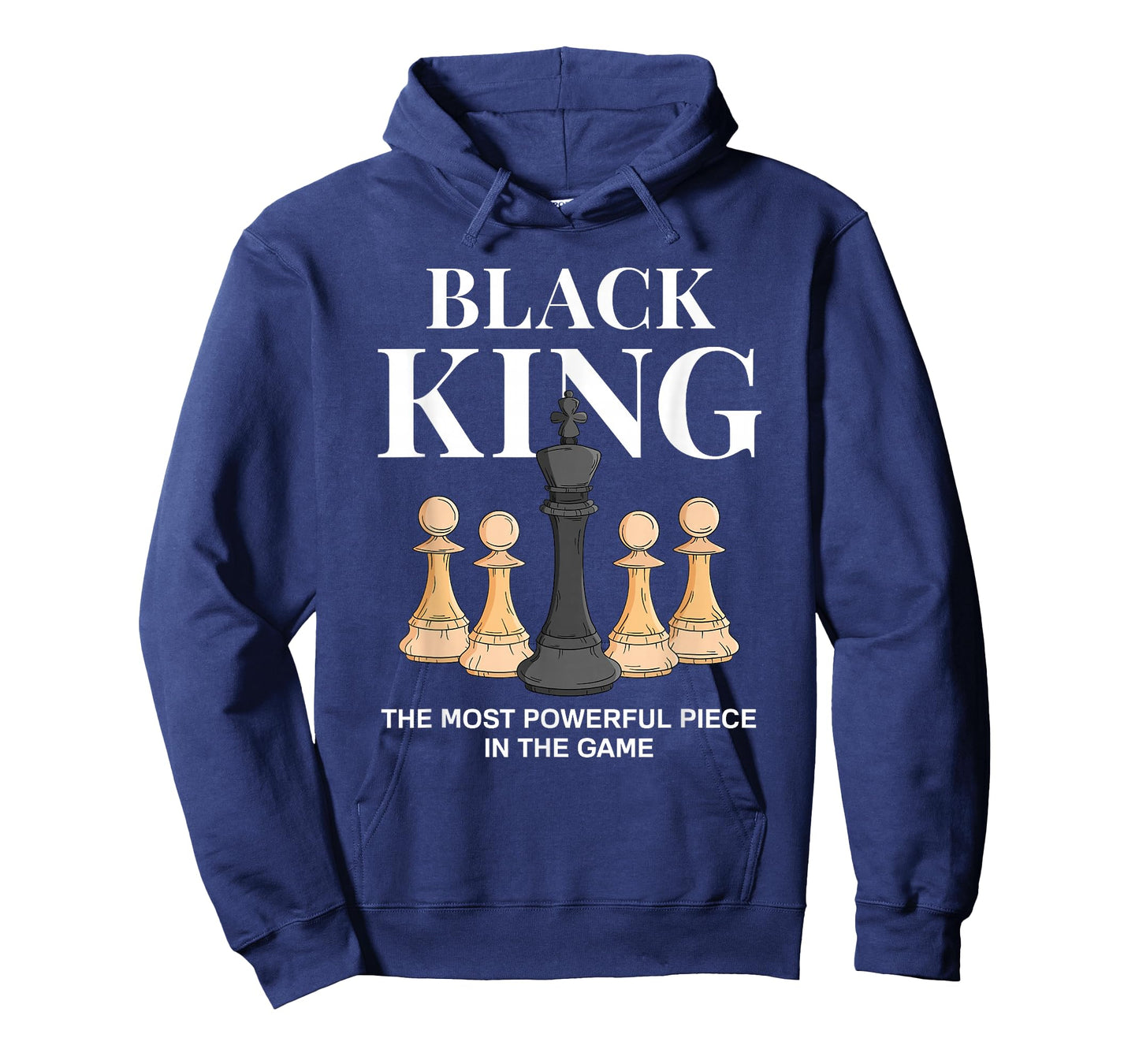 Black King The Most Powerful Piece in The Game Chess T-Shirt