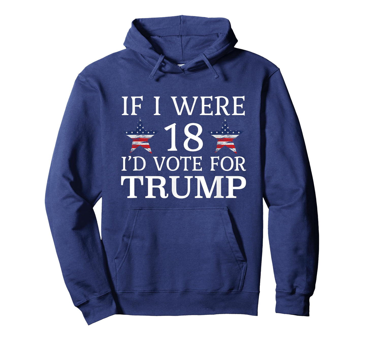 If i were 18 I'd Vote for Trump Funny Kids pro Trump T-Shirt