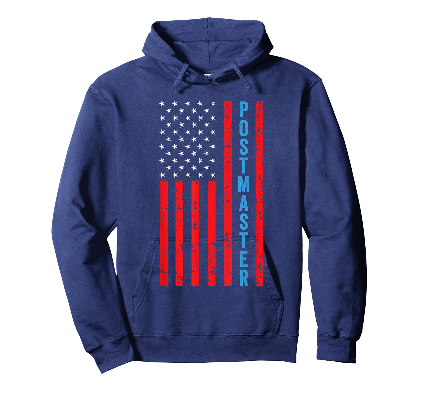 Postmaster - American Flag Postal Worker Patriotism T-Shirt