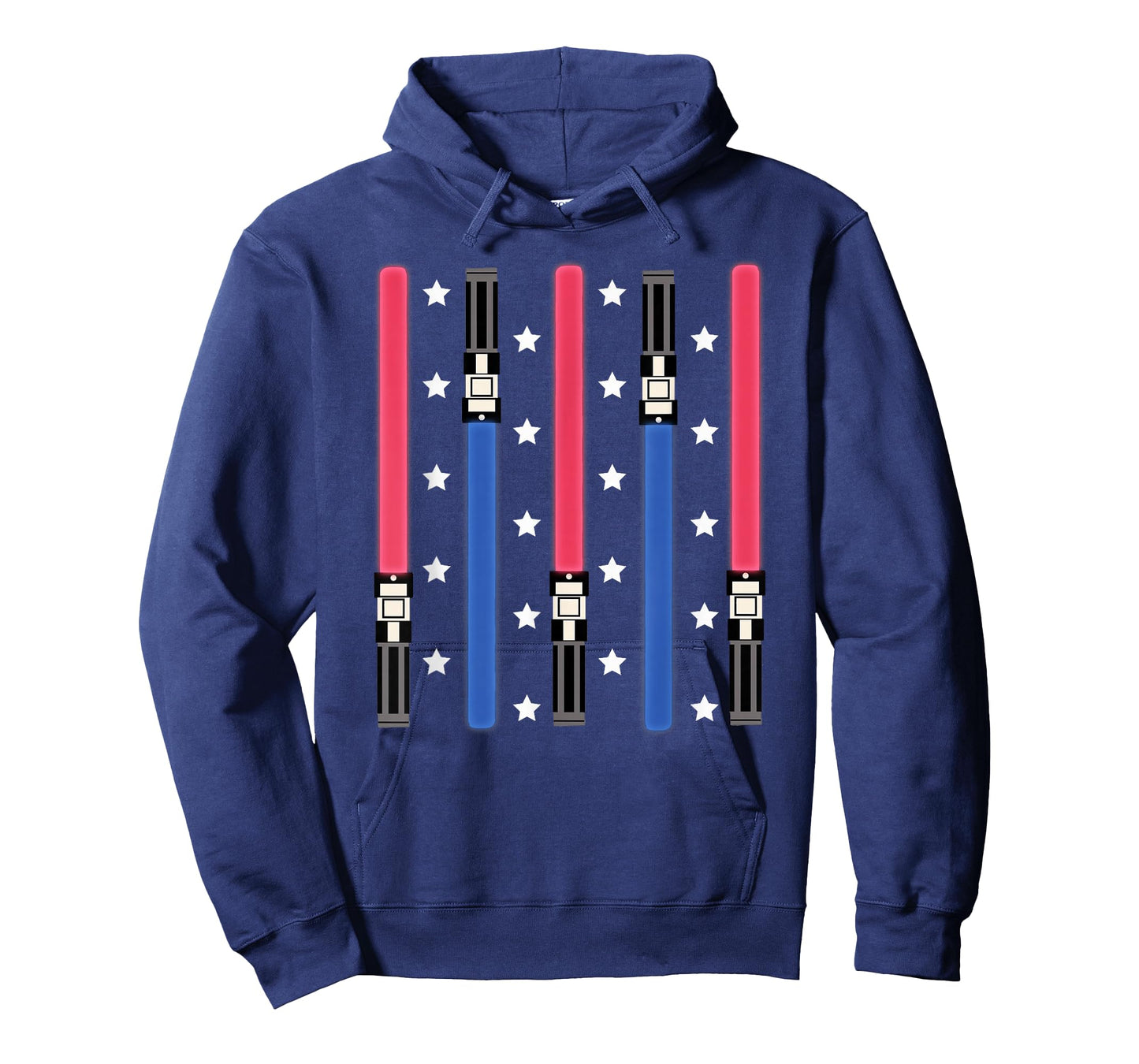 Star Wars Classic 4th of July Lightsabers and Stars T-Shirt
