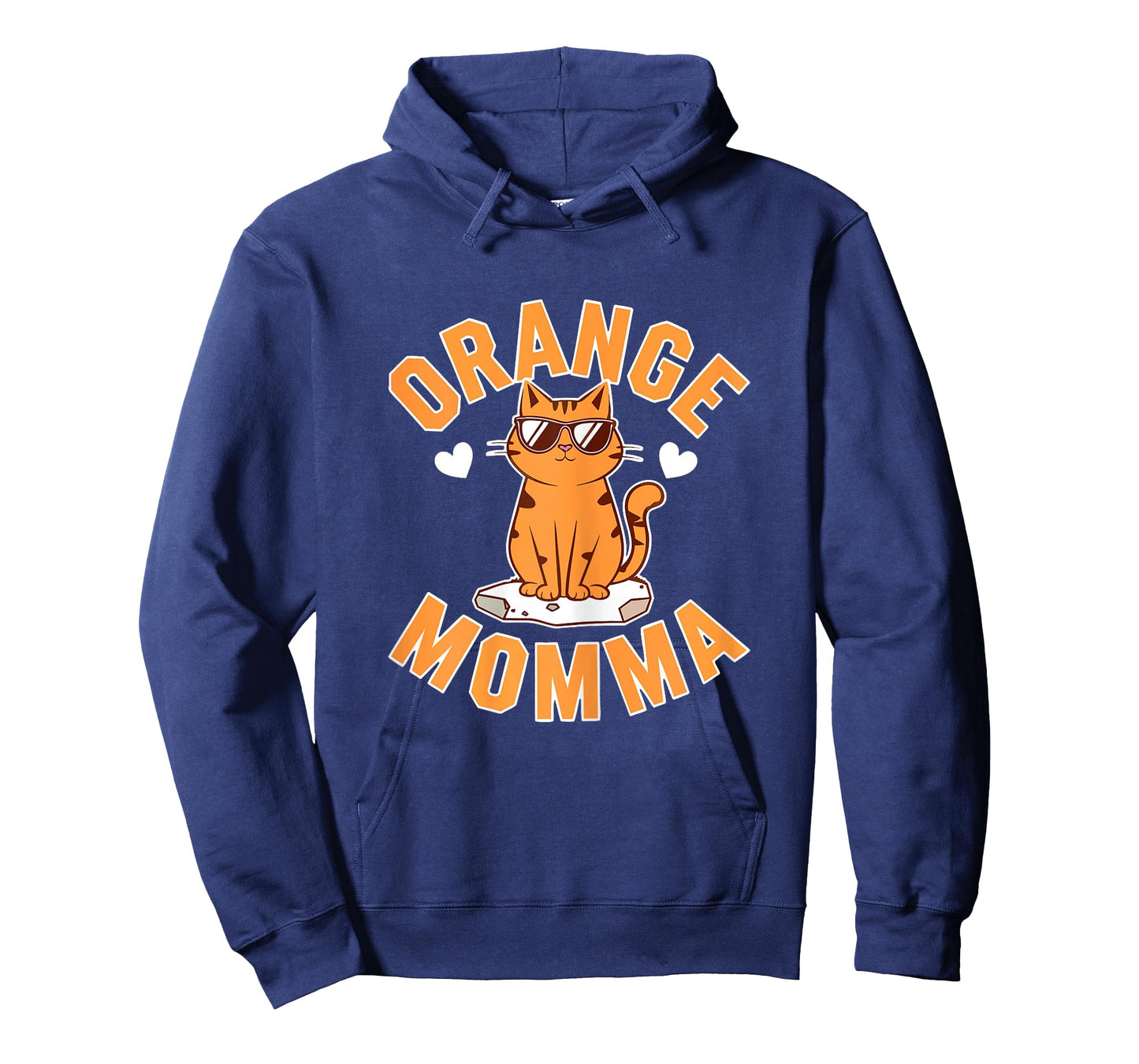 Orange Momma Shirt Women Tabby Cat Mom Mommy Mothers Day T-Shirt