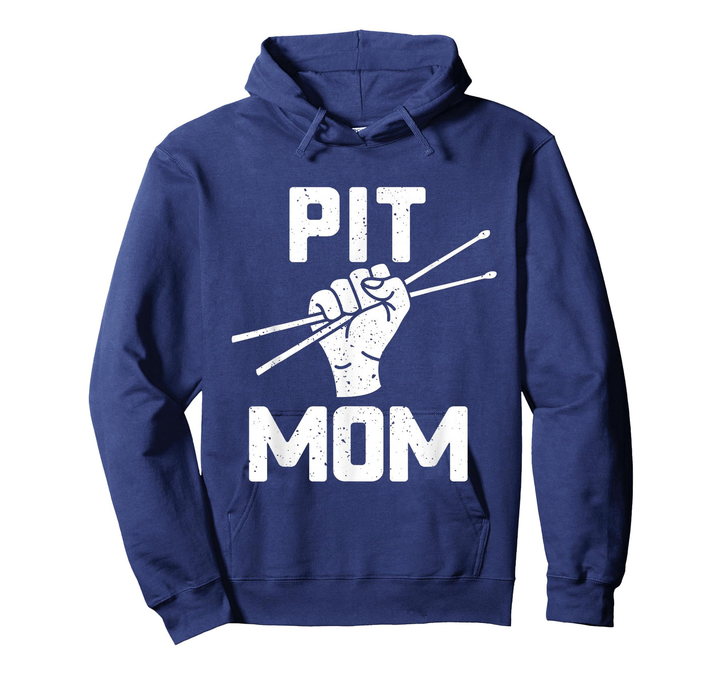 Marching Band Shirt Pit Mom Drum Sticks Fist Art T-Shirt