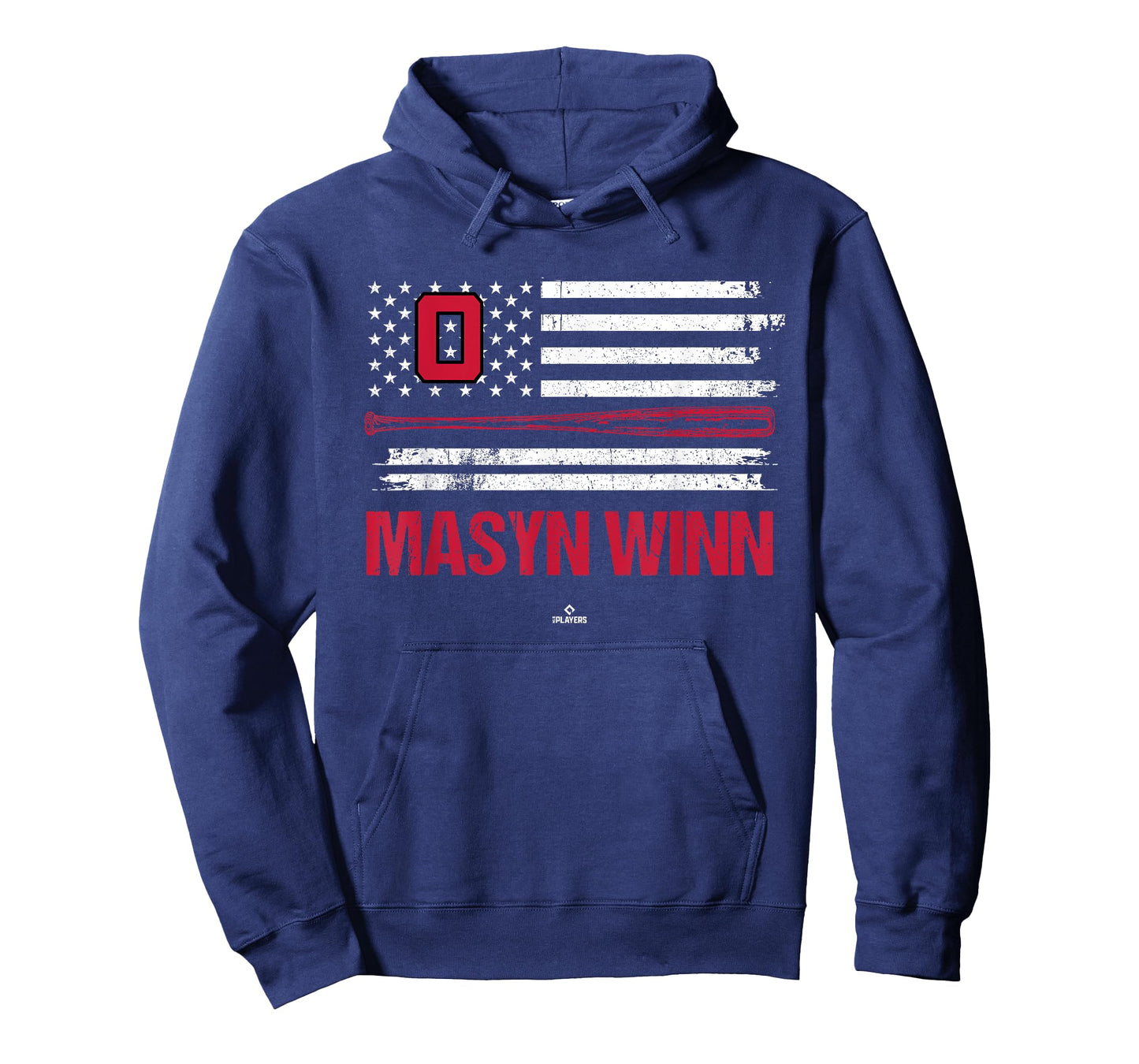 USA Flag Bat Masyn Winn St Louis Baseball MLBPA T-Shirt