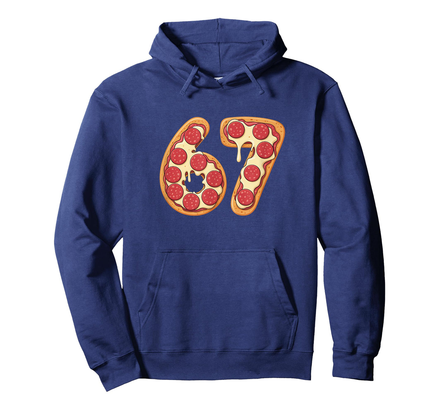 67 Pizza Rizz Meme Funny Six Seven Gen Alpha Slang 6 7 T-Shirt