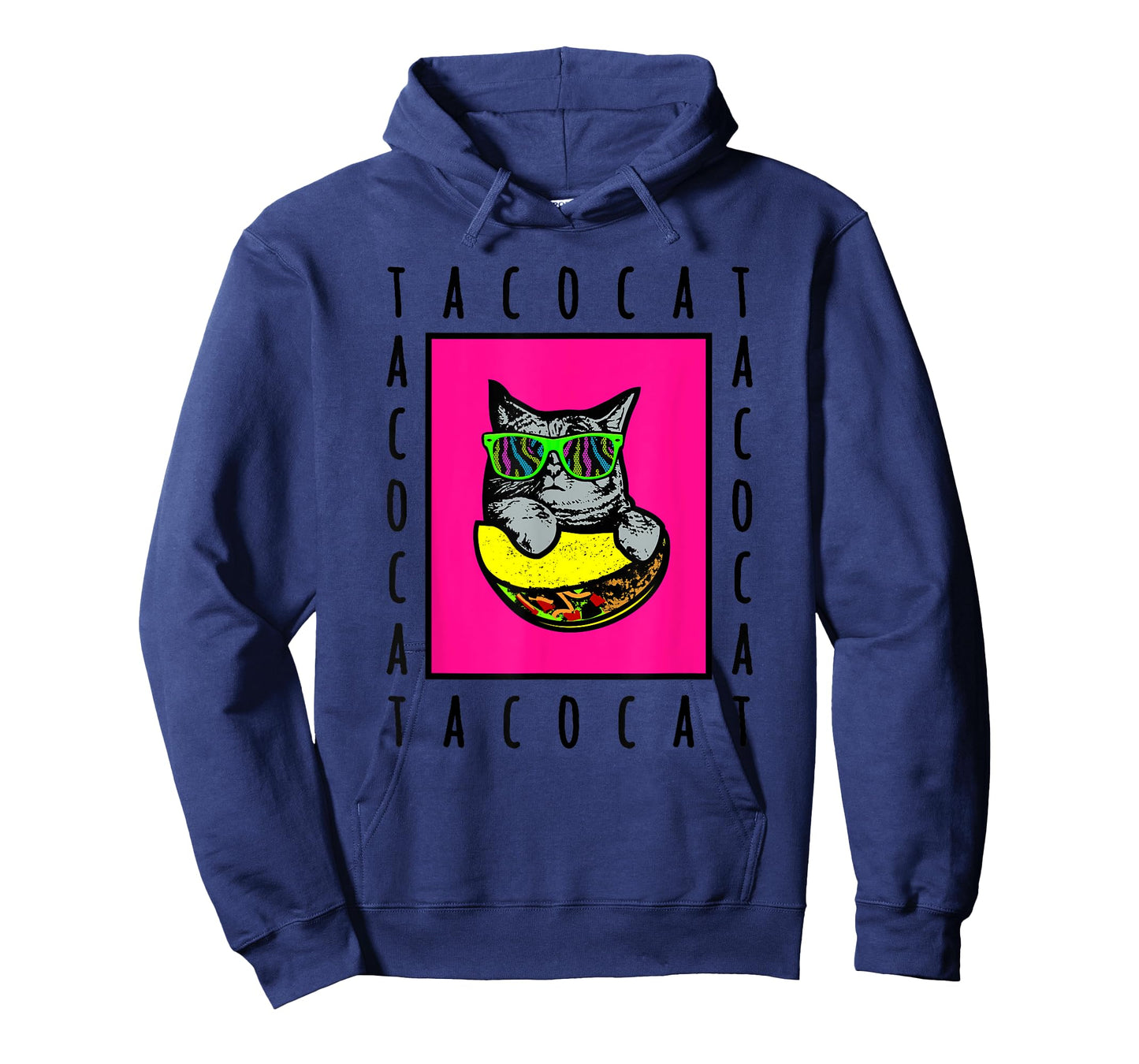 Taco Cat Spelled Backwards Is Taco Cat | Cat in Sunglasses T-Shirt