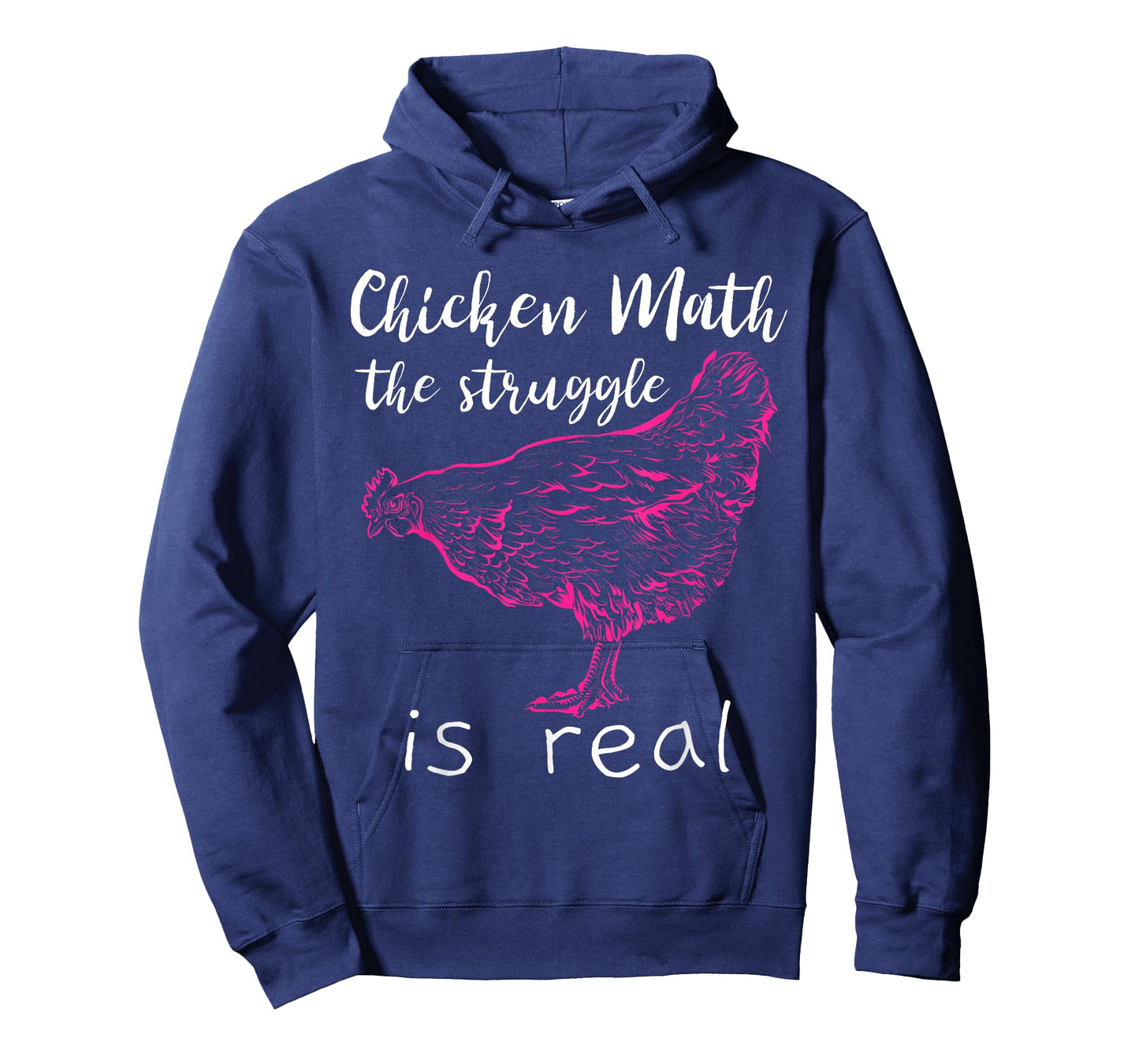 Chicken Math the Struggle is Real T-Shirt