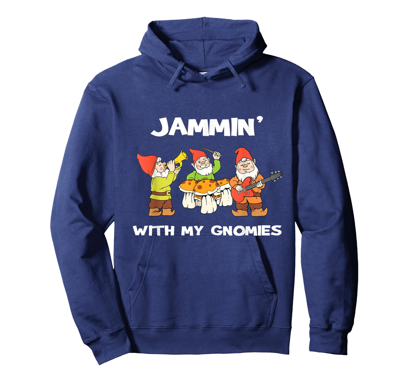 Yard Gnome Gift Jammin With My Gnomies Garden Gnome Gift T-Shirt