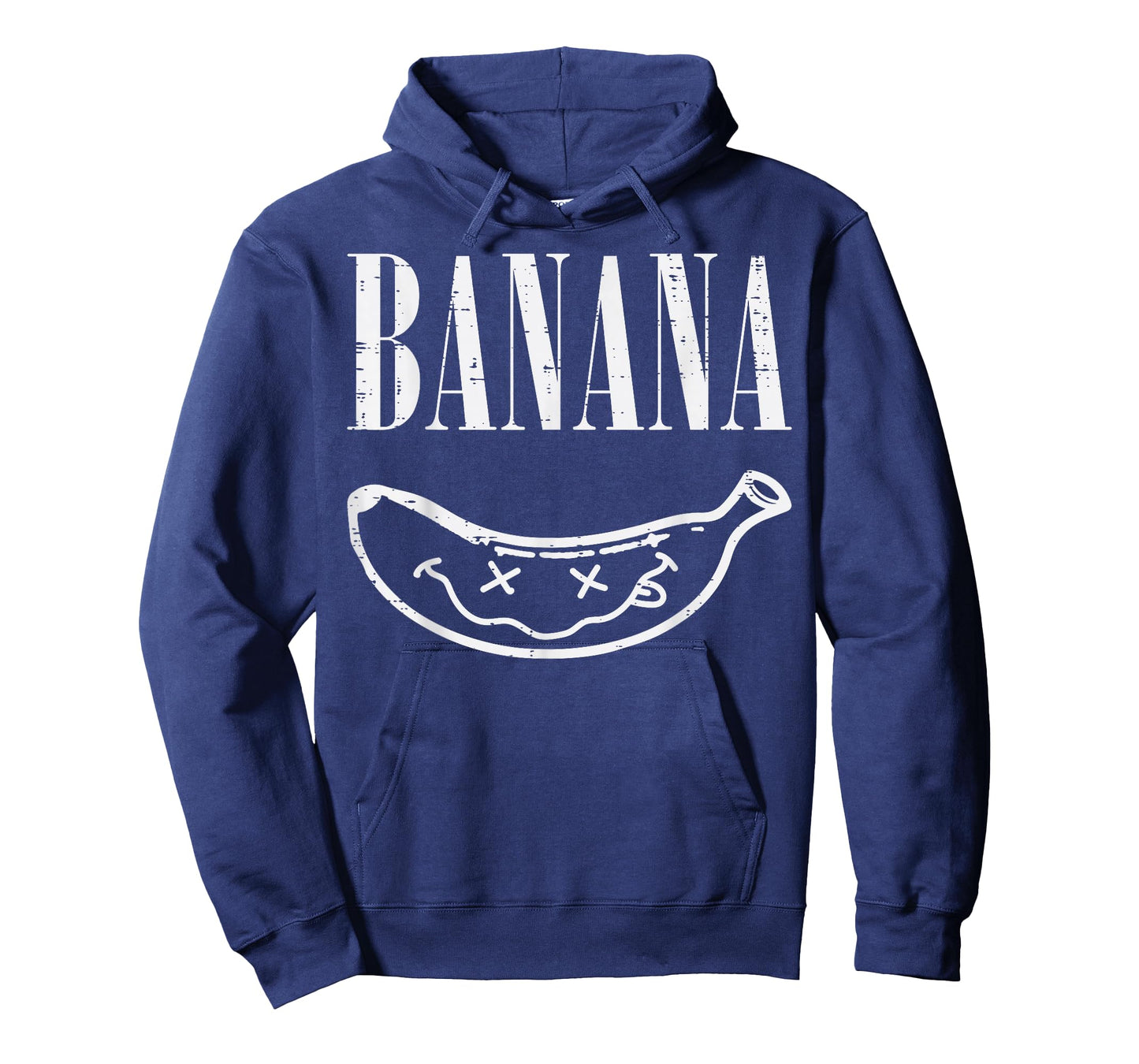 Banana Face Funny Tropical Fruit Meme Art Men Women Kids T-Shirt