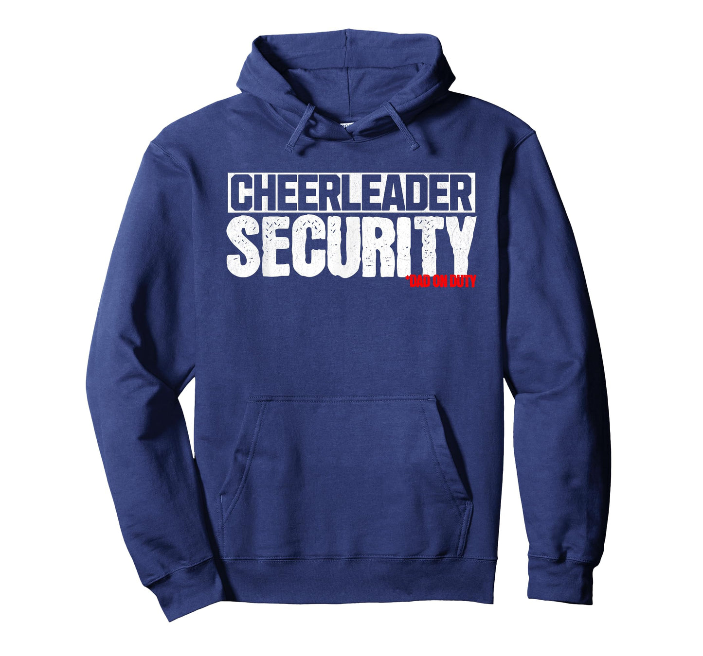 Proud Cheer Dad Gift for Father of Cheerleader Security Fan T-Shirt