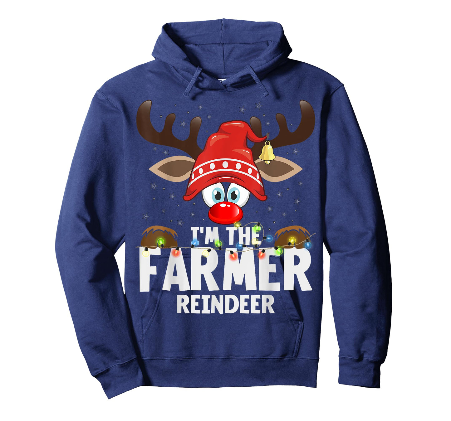 Christmas Matching I'm The Farmer Reindeer T-Shirt