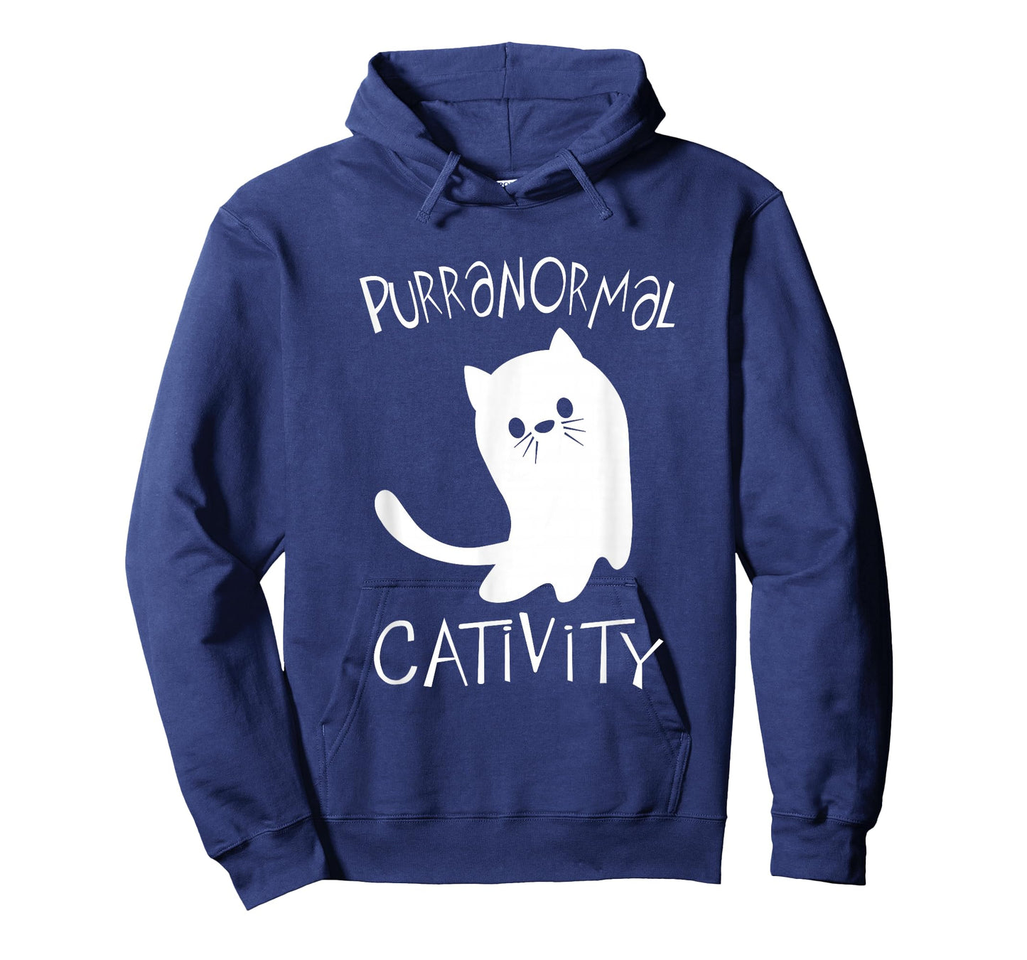 Cat Paranormal Activities Pun Design T-Shirt