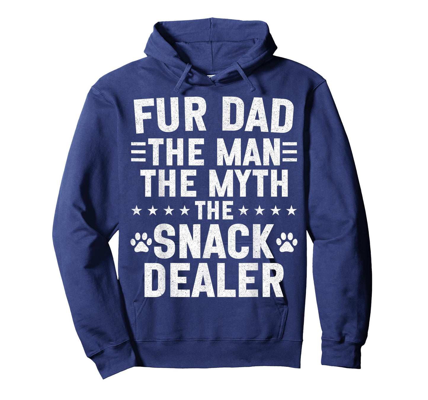 Fur Dad The Man The Myth Snack Dealer Father Day Cat Dog T-Shirt