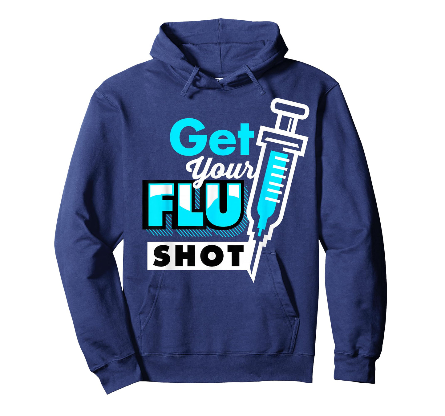 Cute Get Your Flu Shot | Funny Caregiver Immunization Gift T-Shirt