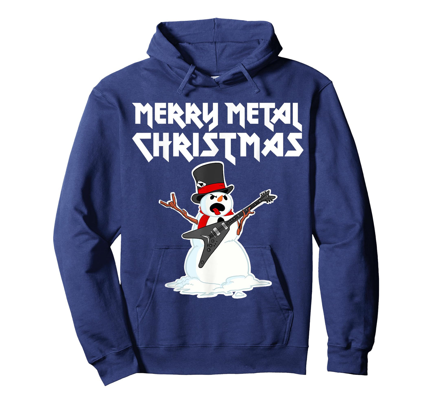 Metal Christmas funny Metal Metal Snowman T-Shirt