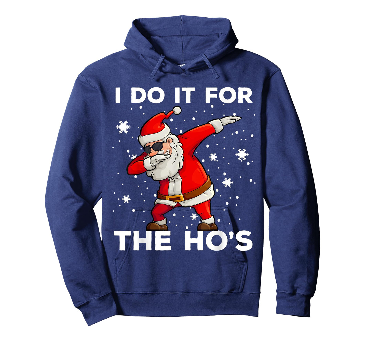 I Do It For The Hos Dabbing Santa Claus Christmas Kids Boys T-Shirt
