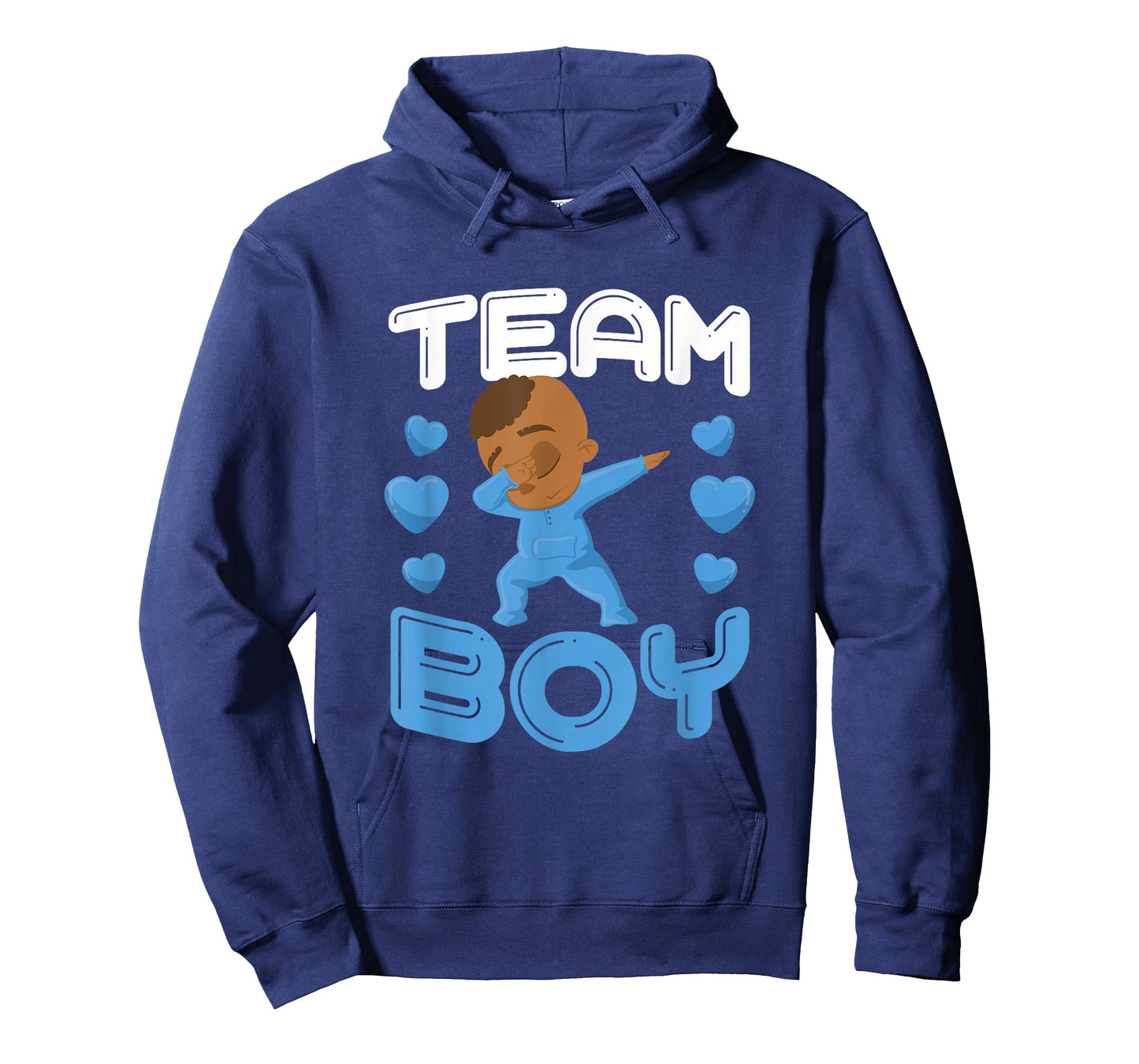 Cool Team Boy Gender Reveal Dabbing Black Baby It's A Boy T-Shirt