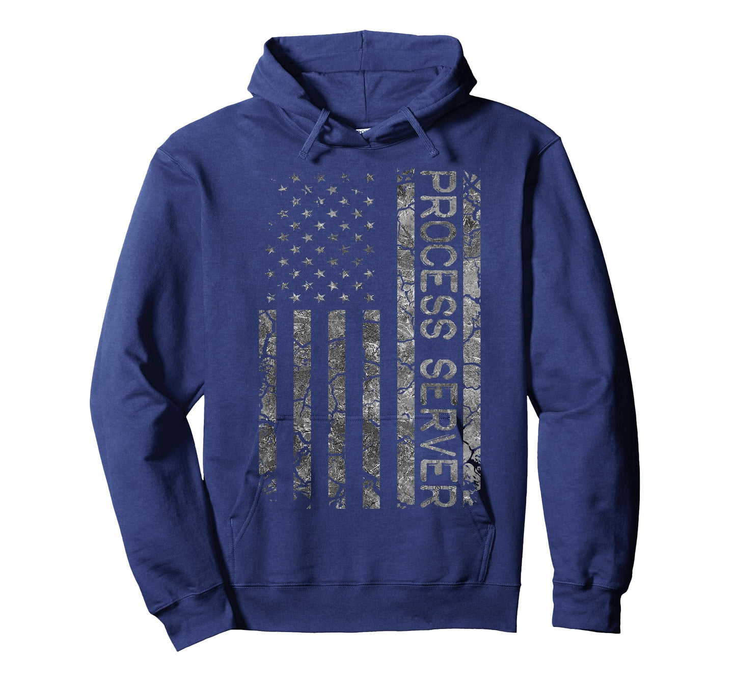 American Flag Job Title Worker Funny Process Server T-Shirt