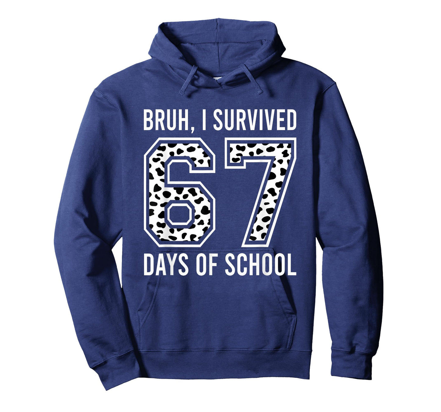 Bruh I Survived 67 Days of School Six Seven Kids Teacher T-Shirt
