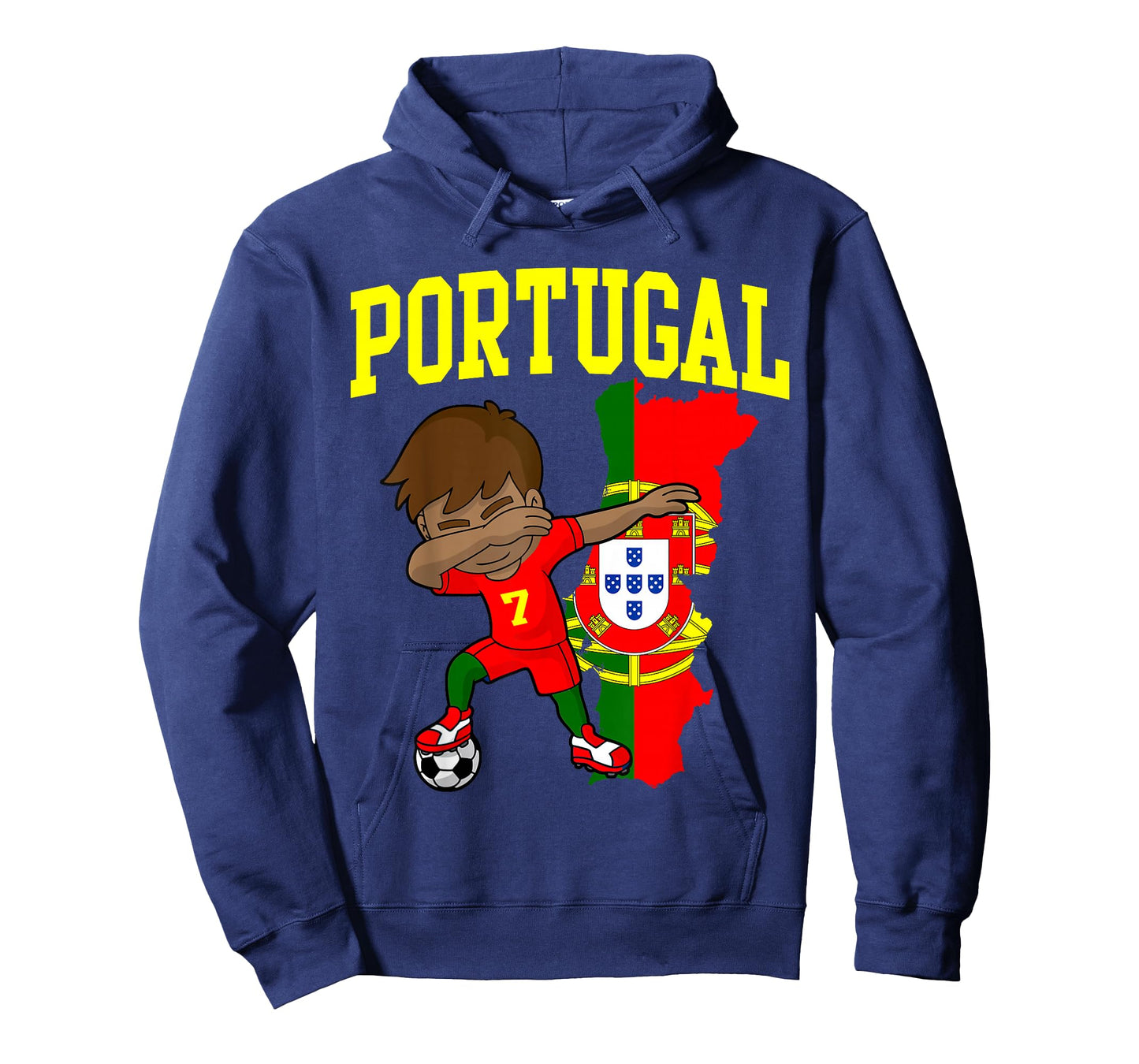Portugal Soccer Dabbing Football Portuguese T-Shirt