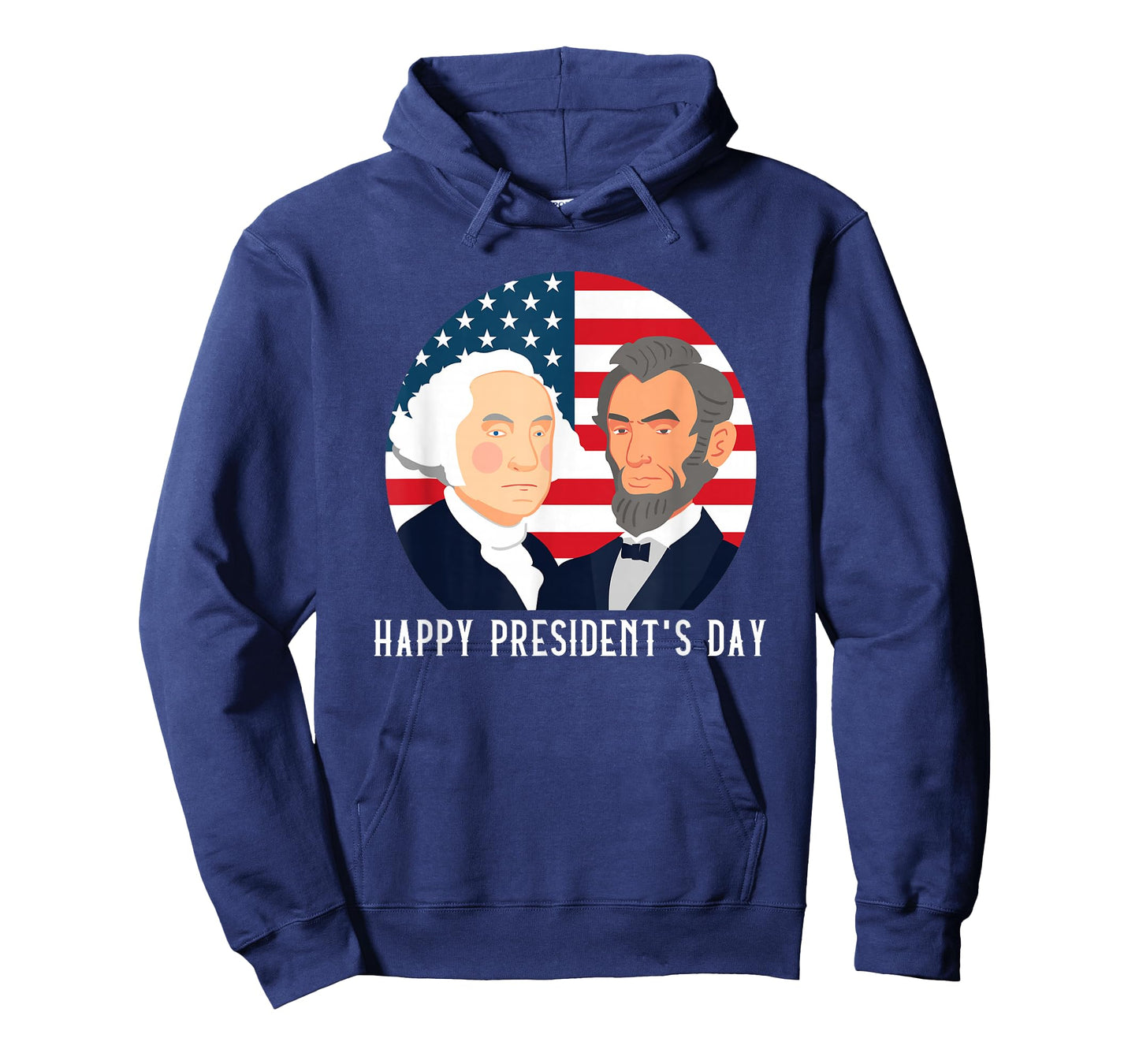 Happy President's Day Washington Lincoln Costume Outfit T-Shirt