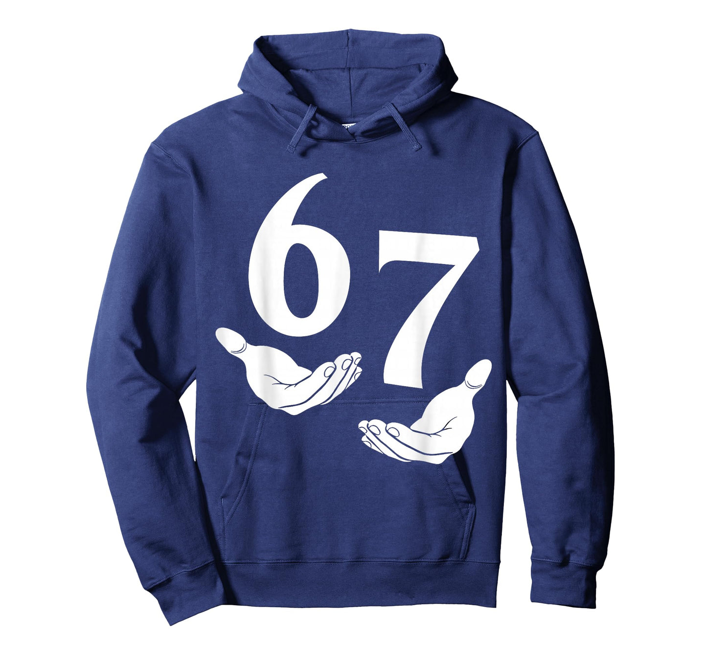 67 Six Seven 6 7 Kids 67 Youth Boys 6-7 Meme Funny Hands 67 T-Shirt