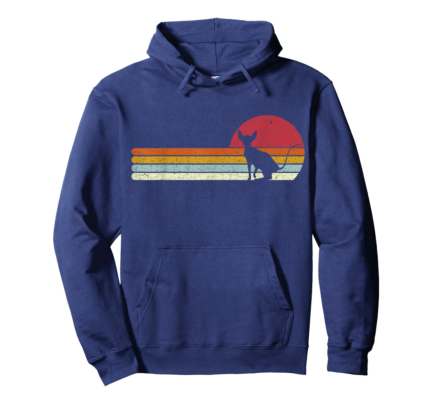 Sunset Sphynx Silhouette for Sphinx Cat Owners T-Shirt