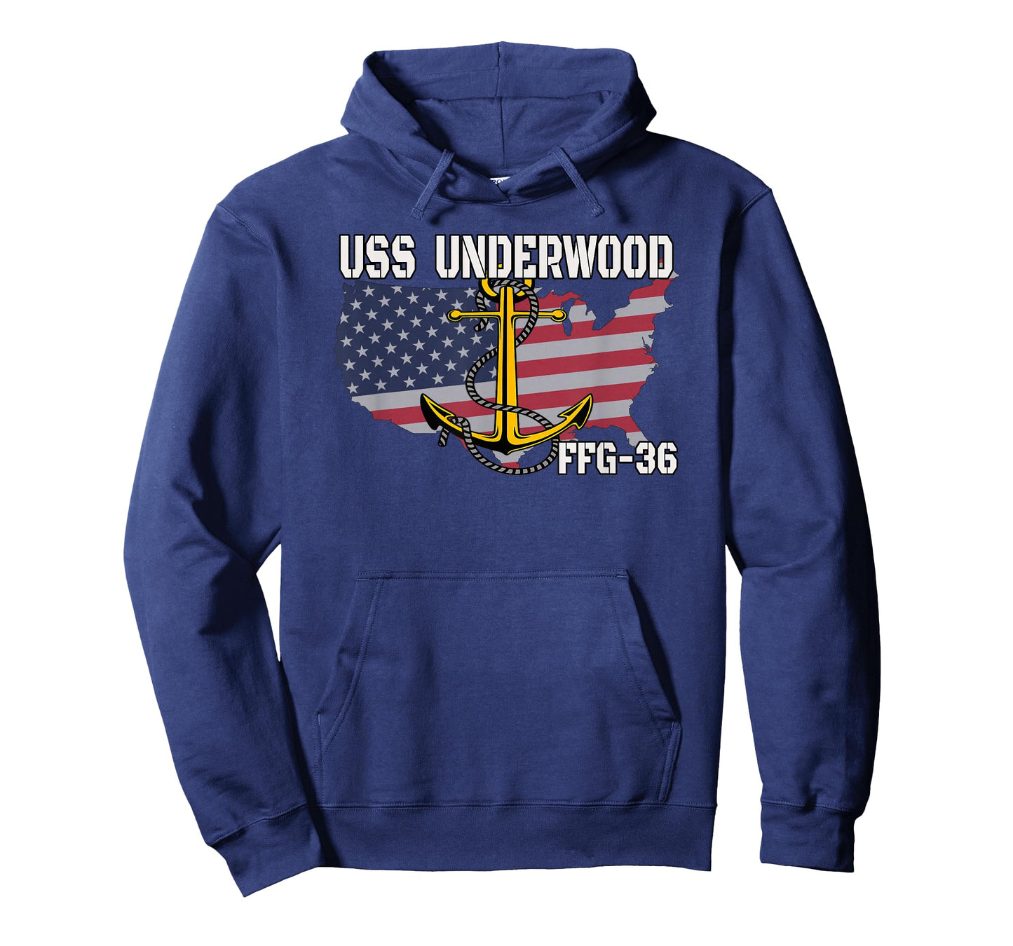 USS Underwood FFG-36 Frigate Veterans Day Son Father Grandpa T-Shirt