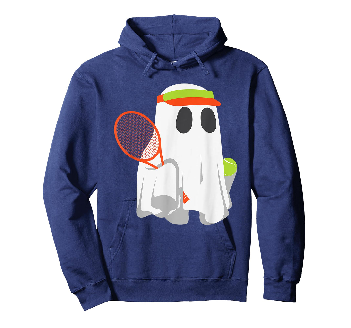 Funny Halloween Tennis Player Ghost Men Women Kids Matching T-Shirt