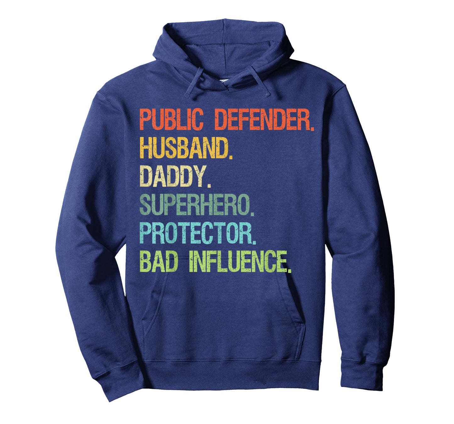 Public Defender Husband Daddy Superhero DAD T-Shirt