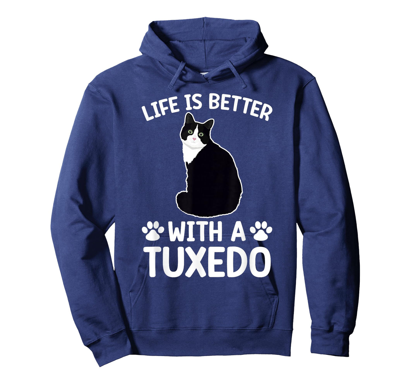 Life Is Better With A Tuxedo Cat Lover Tuxedo Cat Owner T-Shirt