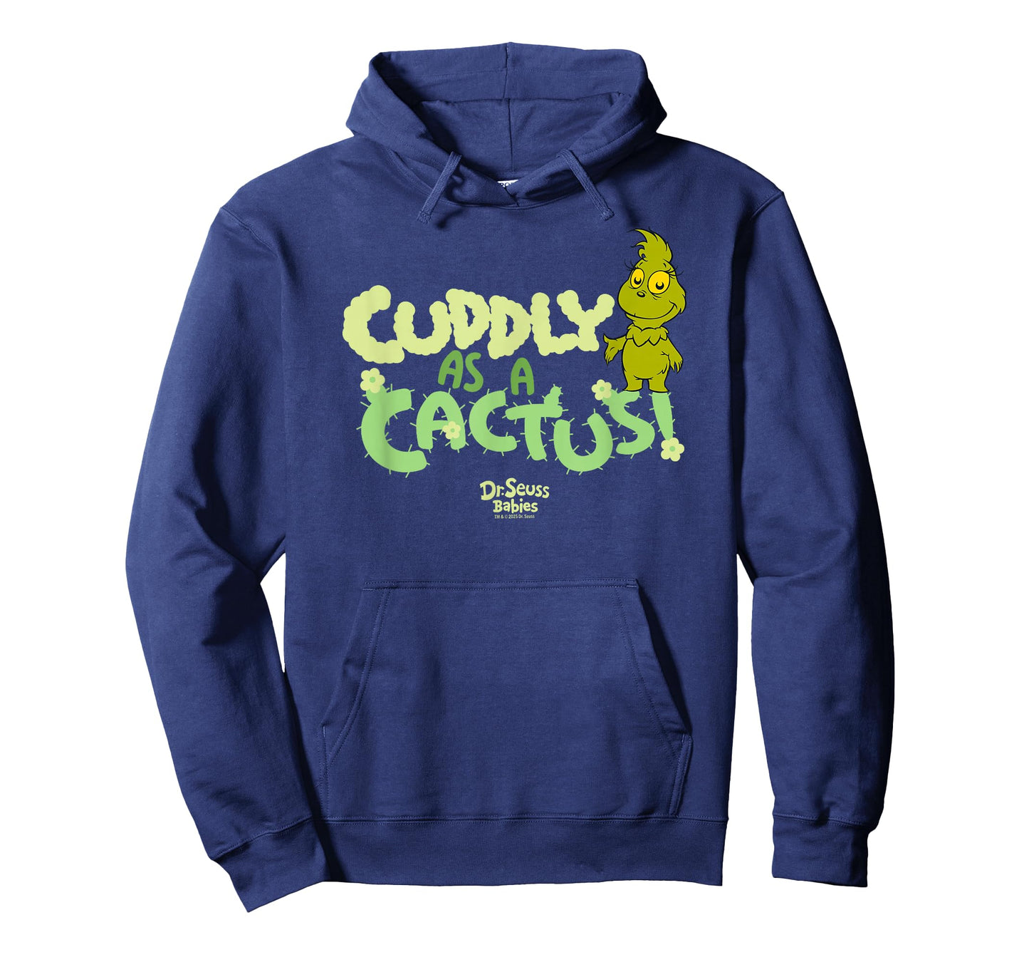 Dr.Seuss Baby Grinch Cuddly As A Cactus Officially Licensed T-Shirt