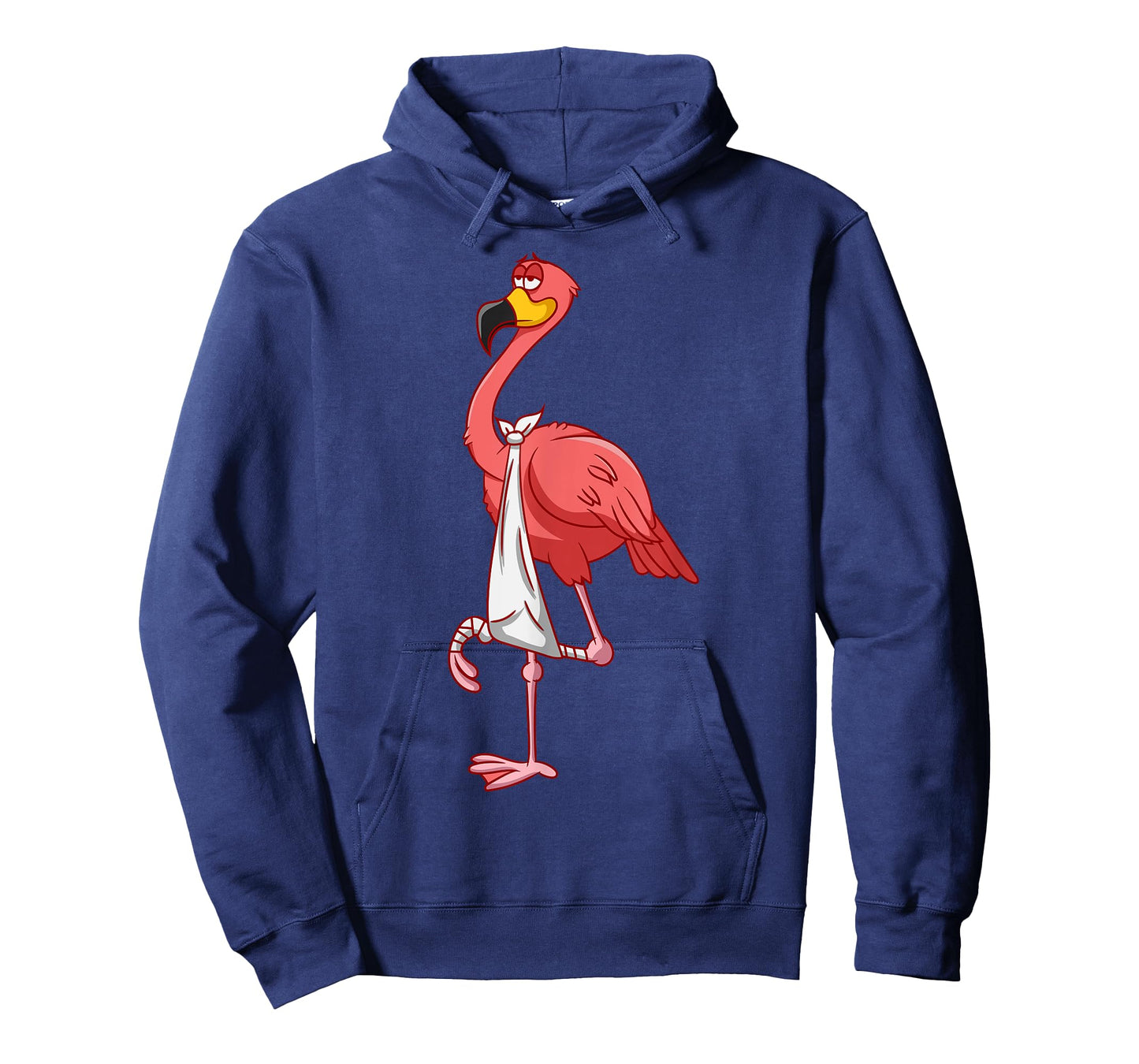 Cool Broken Leg Flamingo | Funny Fractured Shorebird Gift T-Shirt