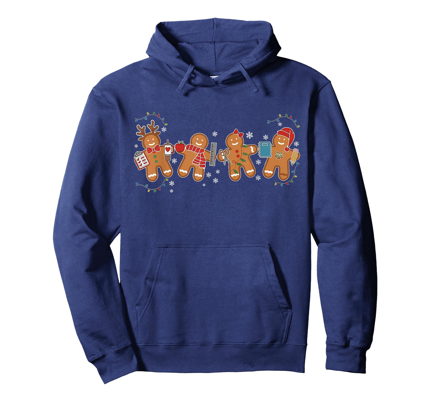 Gingerbread Teacher Holiday for Teacher Staff Christmas T-Shirt