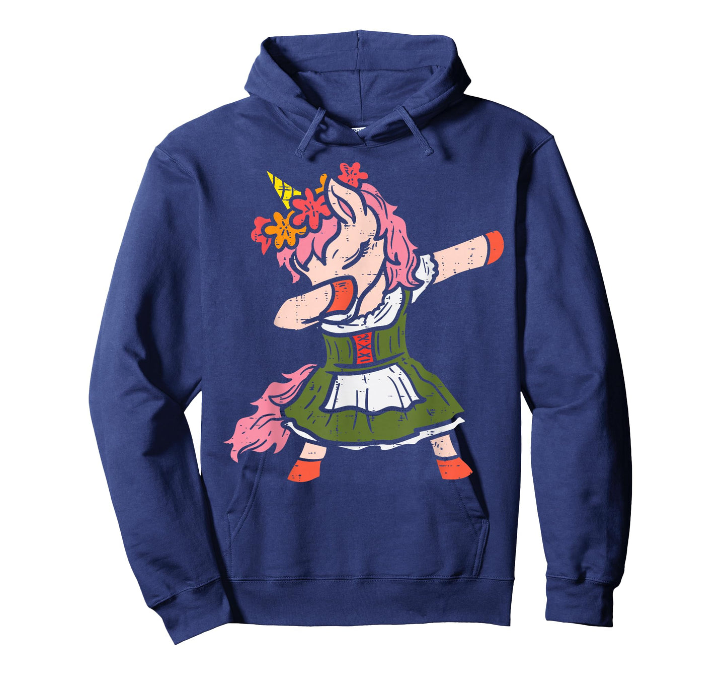 German Unicorn Dab Drindl Bavarian Oktoberfest Girls Kids T-Shirt