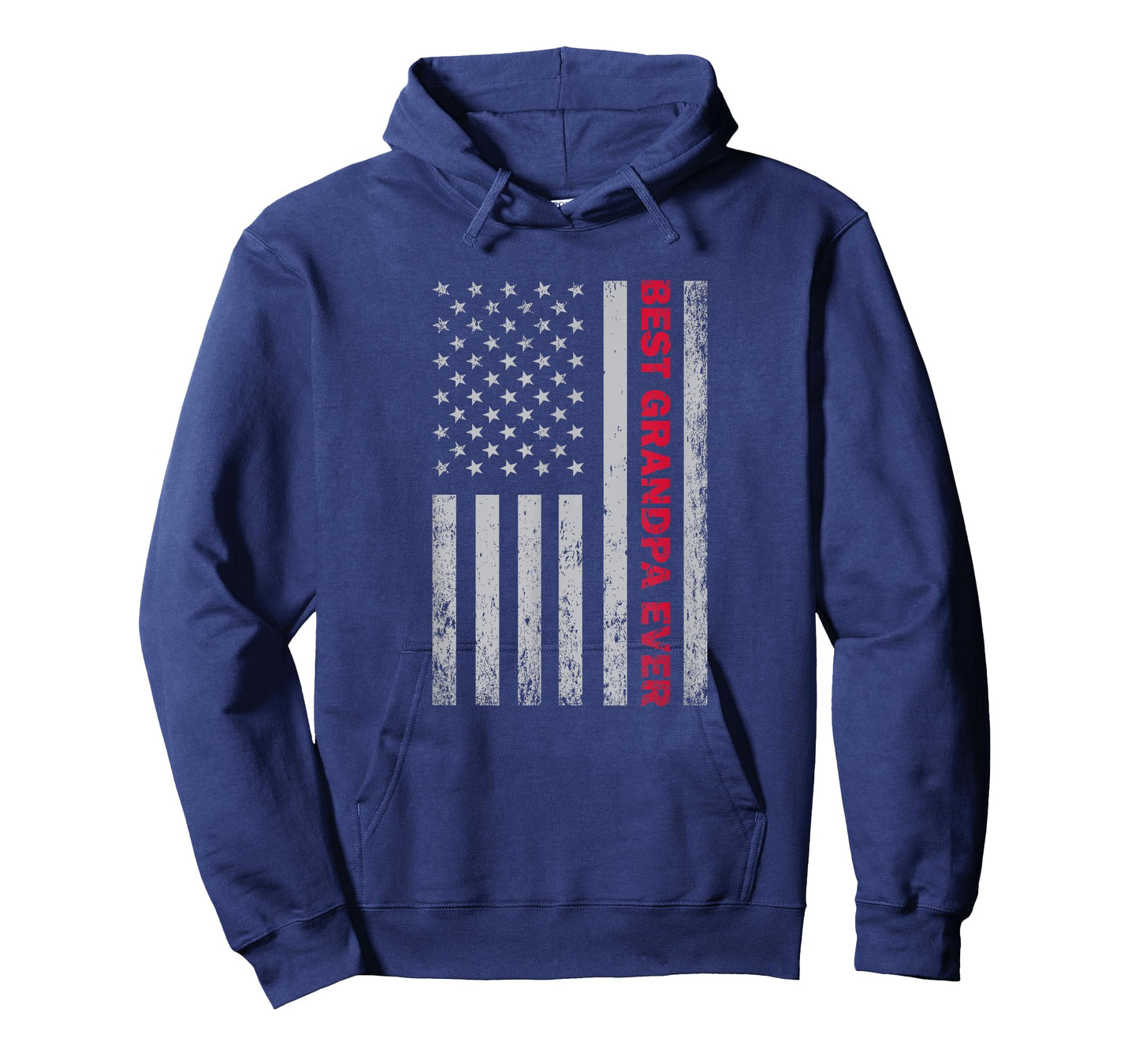 Best Grandpa Ever US American Flag T-Shirt