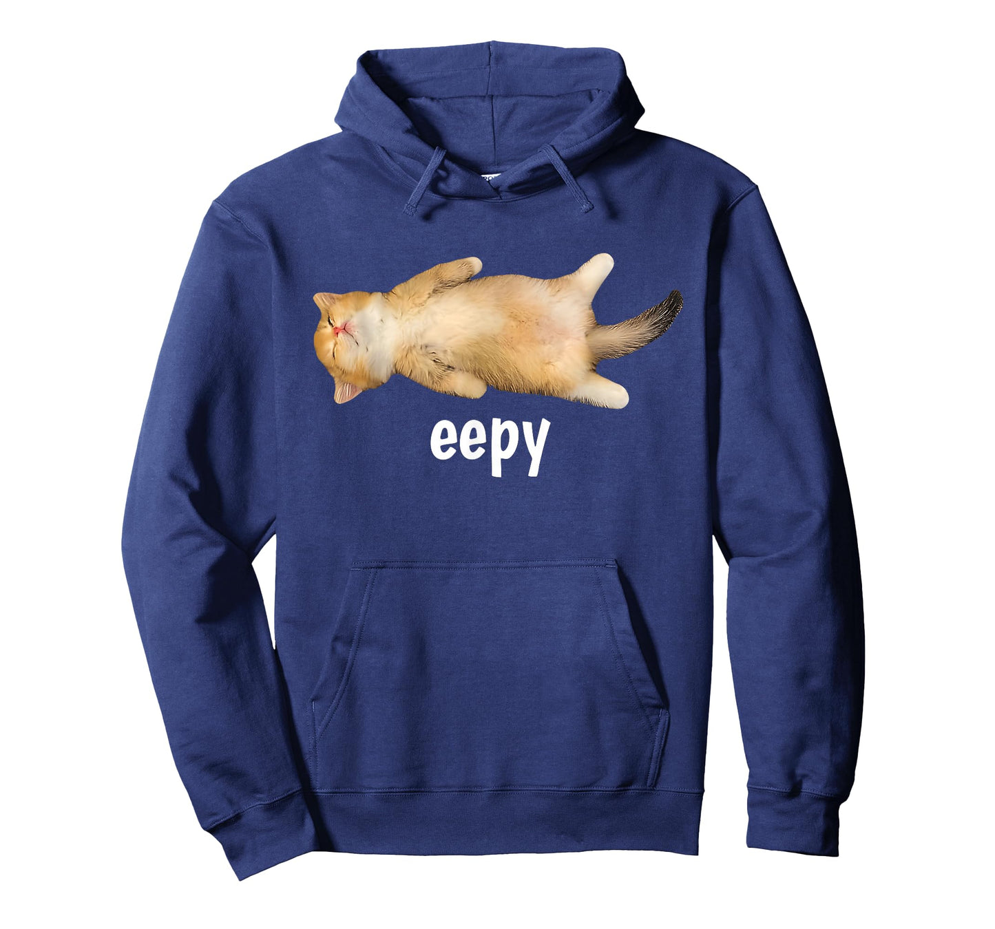 Eepy Cat Meme Funny Sleepy Cat Viral Gen Z Sarcastic Humor T-Shirt