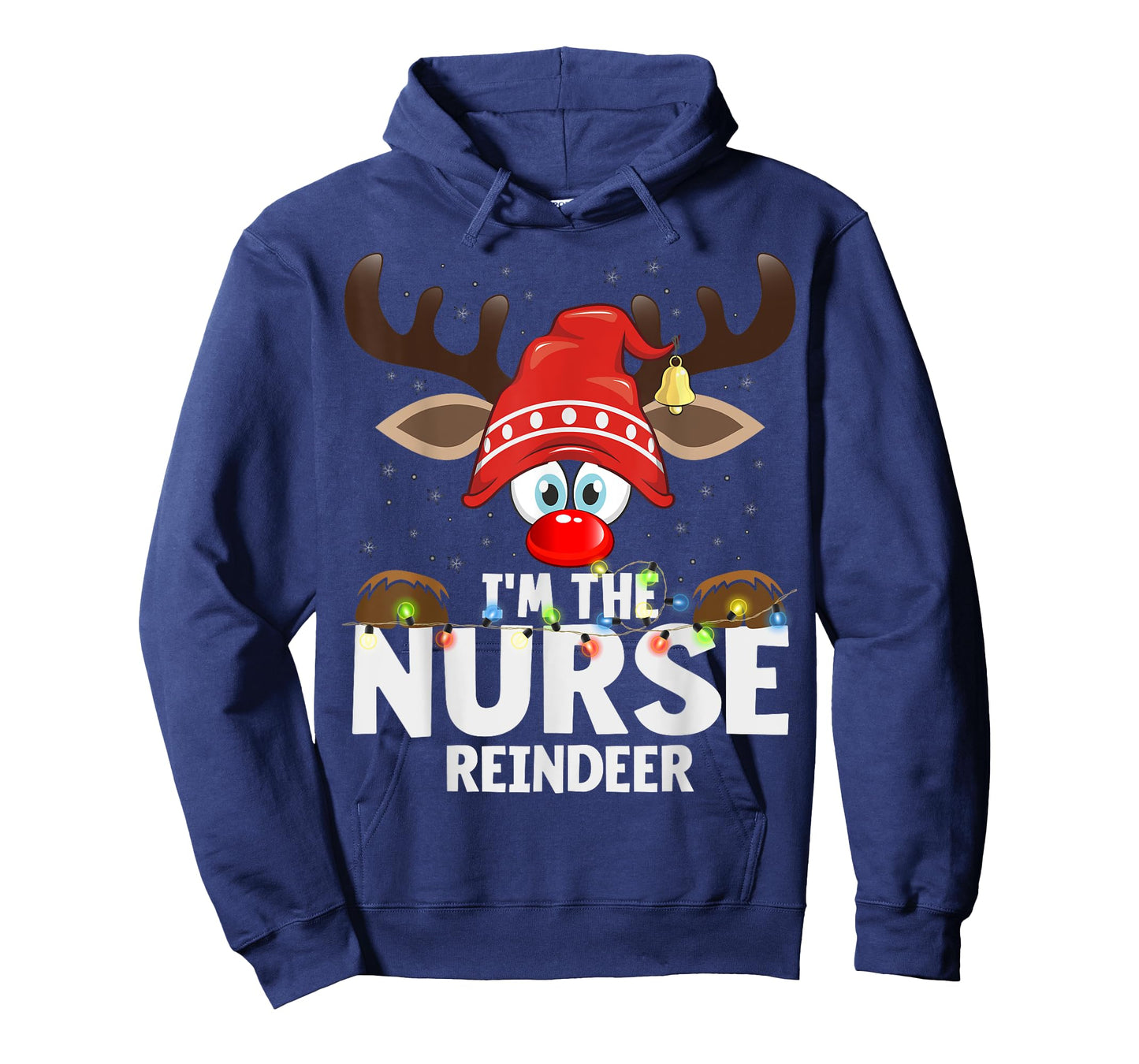 Christmas Matching I'm The Nurse Reindeer T-Shirt