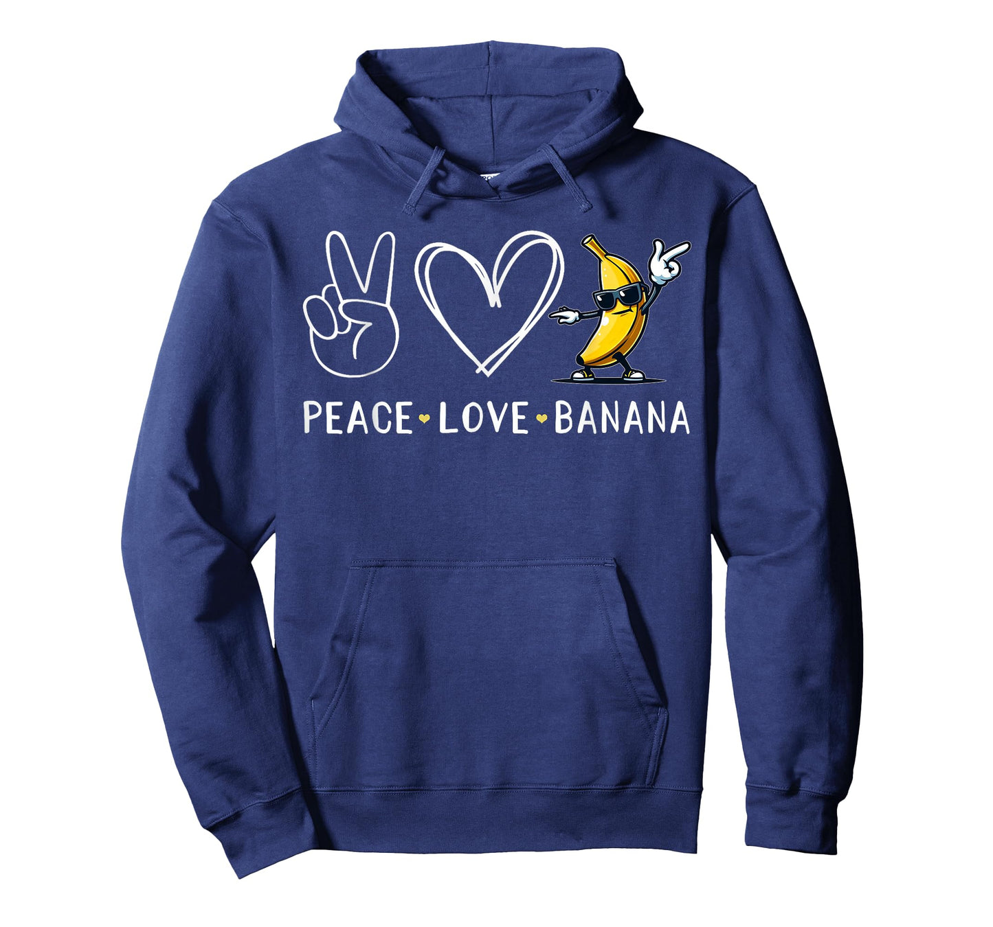 Funny Love Bananas Shirt Cute Banana Gifts Peace Love Banana T-Shirt