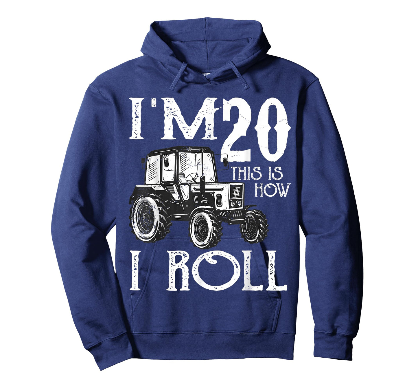 20th Birthday Tractor Farmer Rancher Funny 20 years old gift T-Shirt