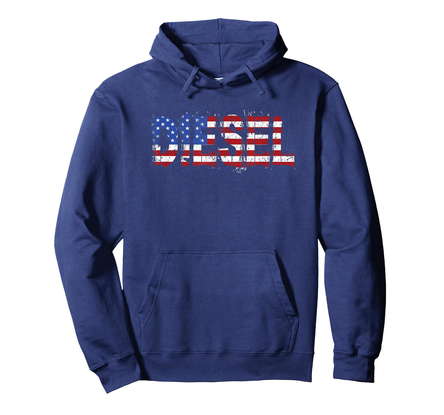 Diesel American Flag Truck Power Roll Coal Truckers T-Shirt