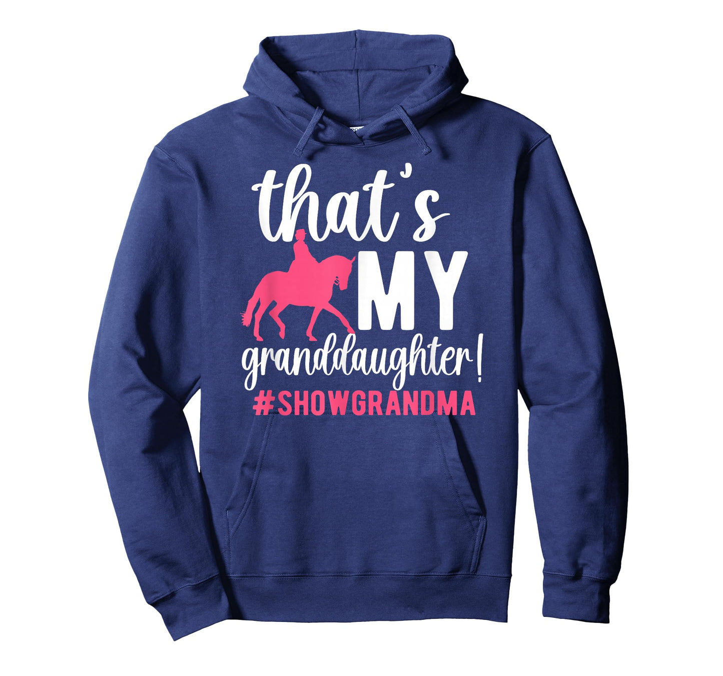My Granddaughter Horse Show Grandma Equestrian Grandmother T-Shirt