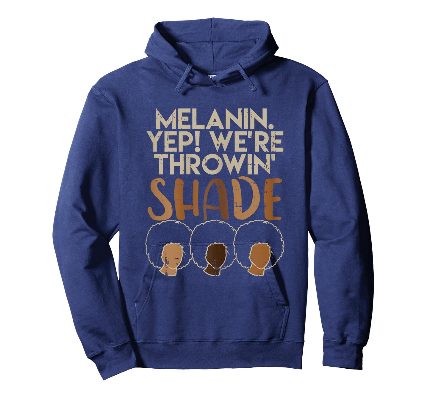 Melanin We're Throwing Shade Black Pride African Girls Gift T-Shirt