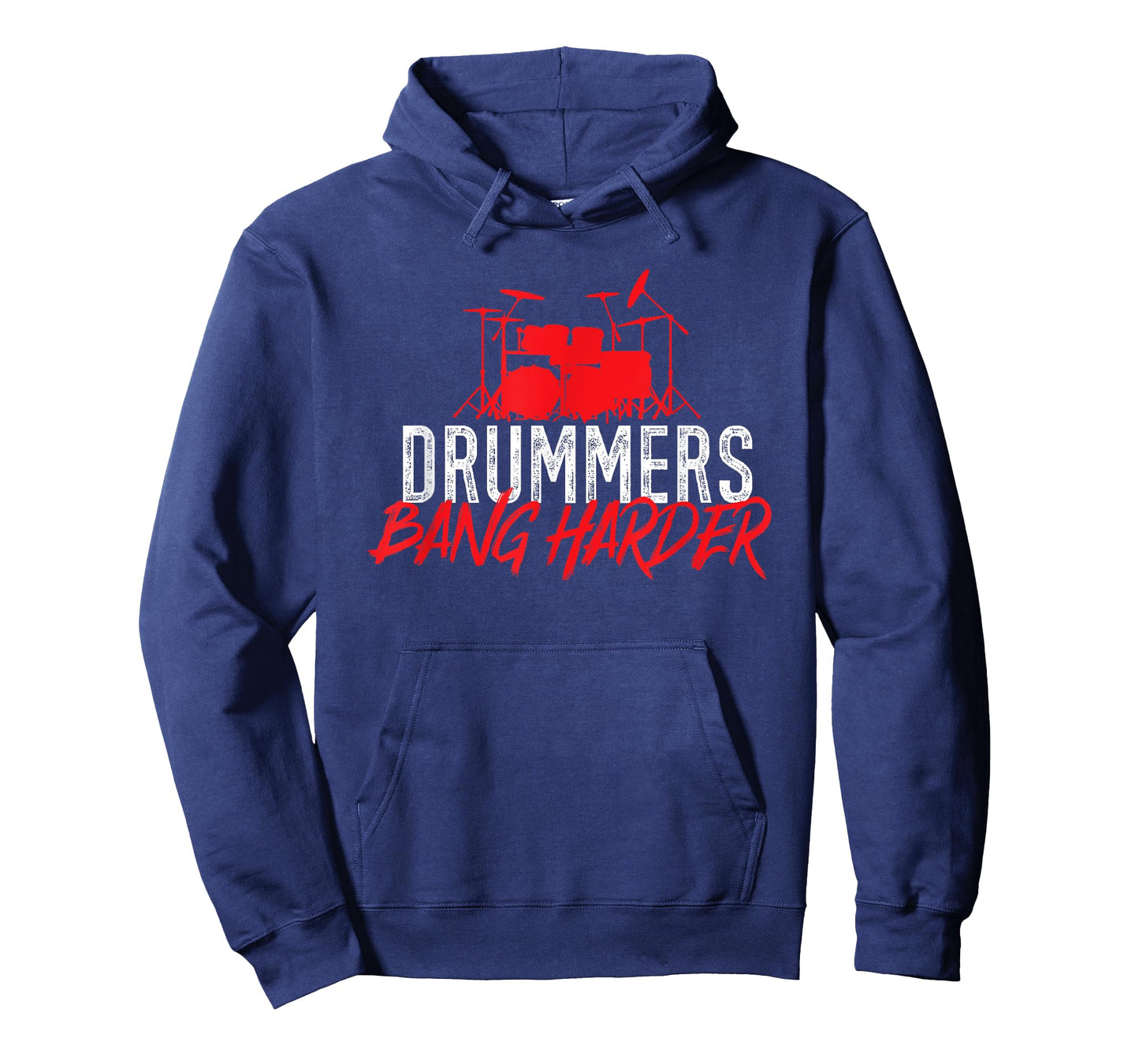 Drummers Bang Harder Drumming Drum Set Drums Player T-Shirt