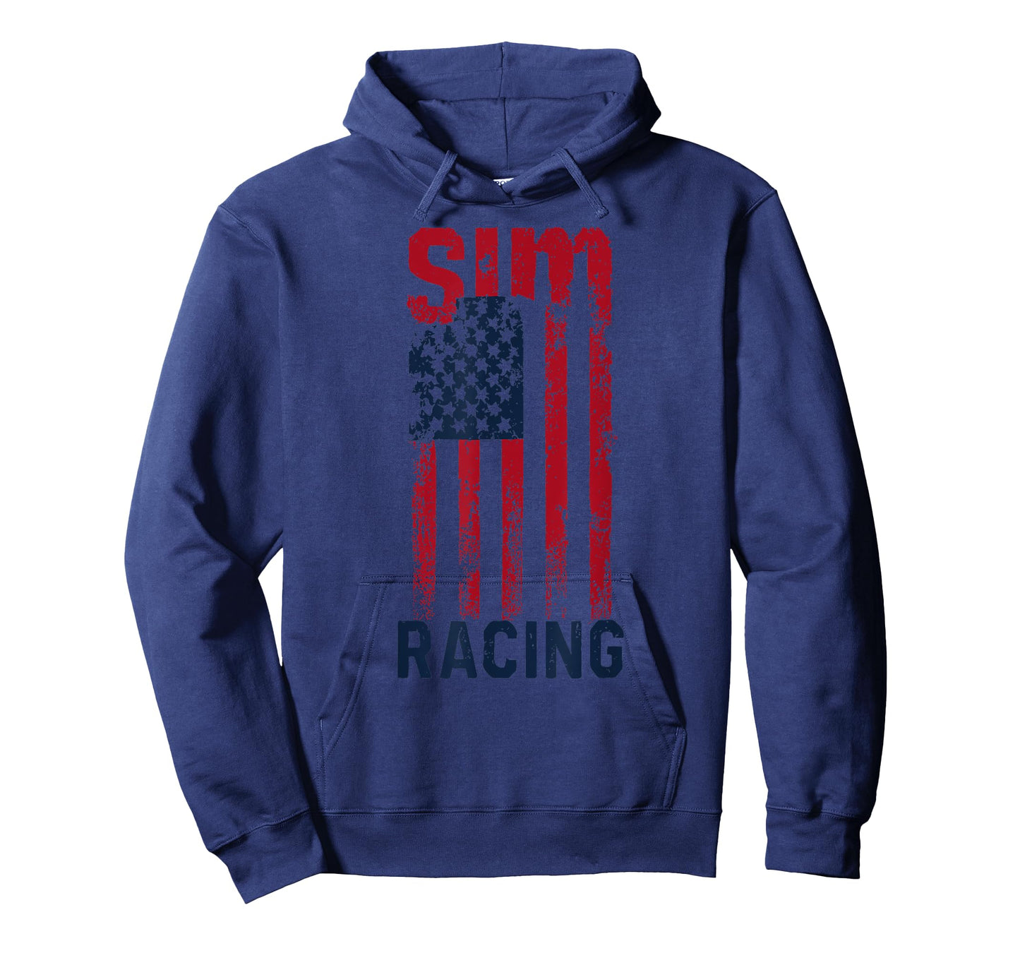 Sim Racing American Flag T-Shirt