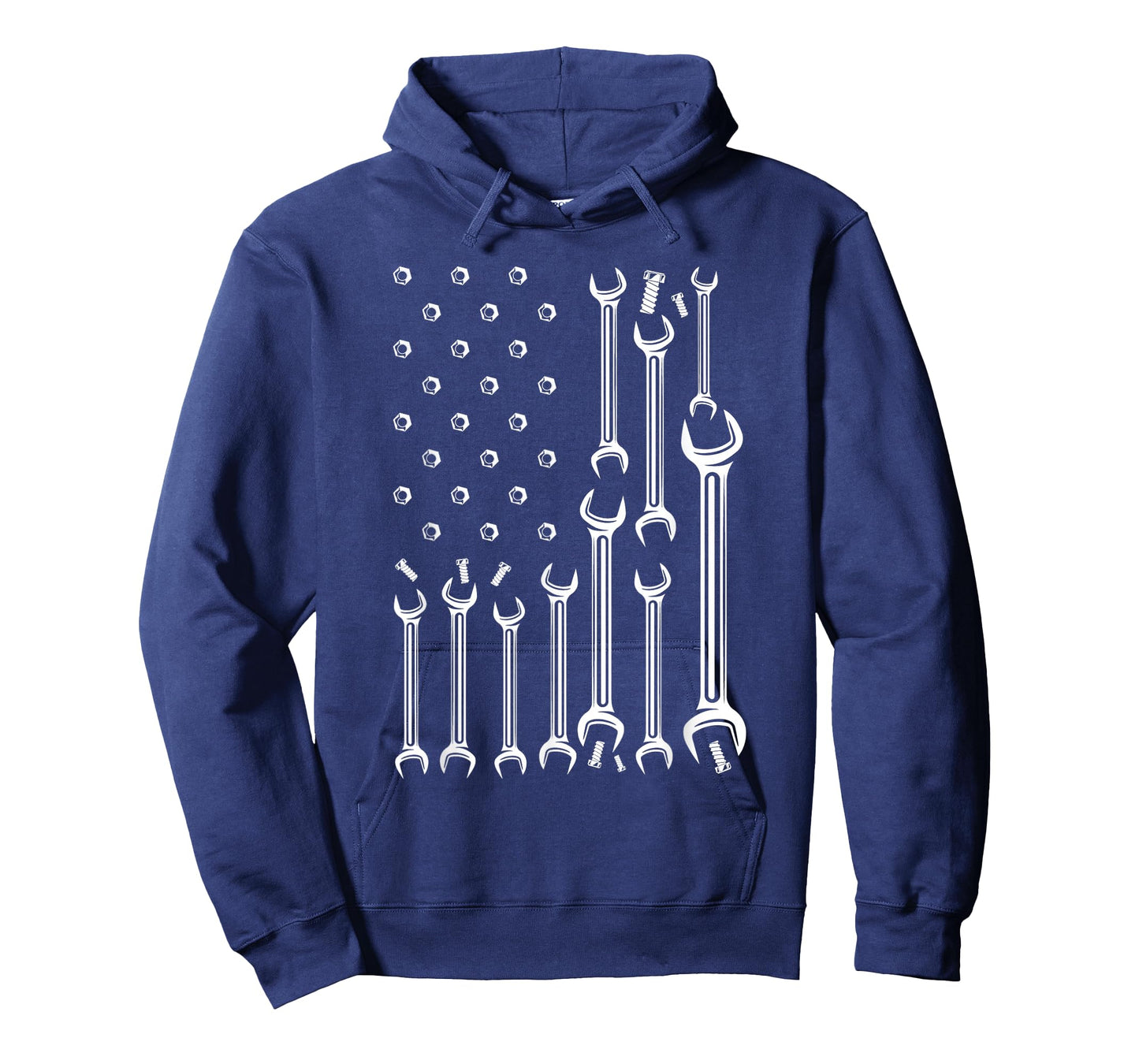 American Flag USA Mechanic Wrenches Tools Gift T-Shirt