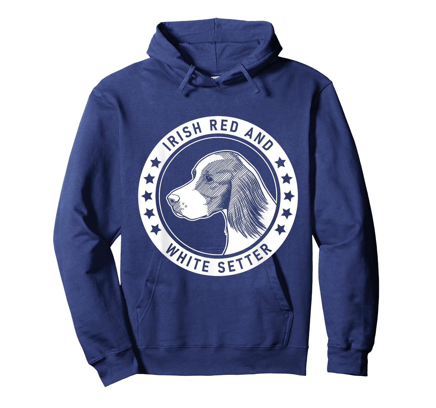 Irish Red and White Setter Fan design T-Shirt